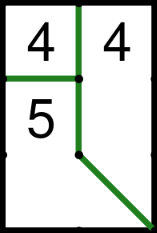 Simple puzzle with a botched solution: an edge path travels straight through a junction!